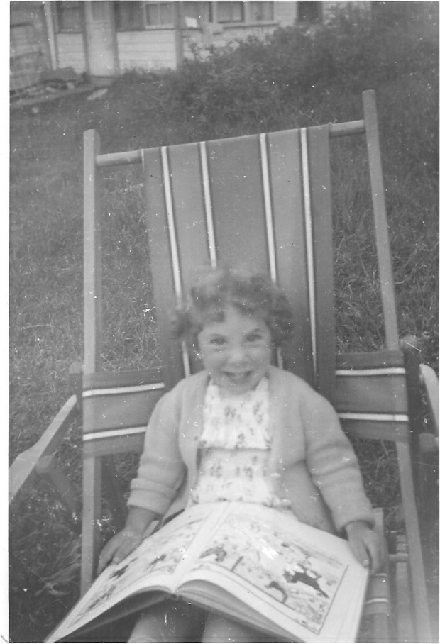 Summer 1947 - Val Morin. I told you I learned to read really young, didn't I? ;-)