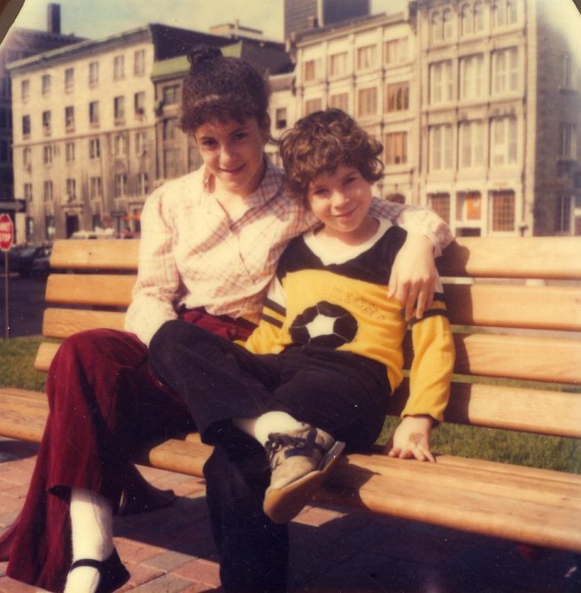 Kathryn and Jeremy, ca 1980