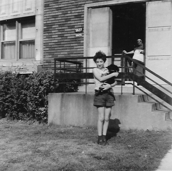 Ellie & Queenie in 1956.