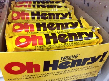 Bunch o' Oh Henry! bars