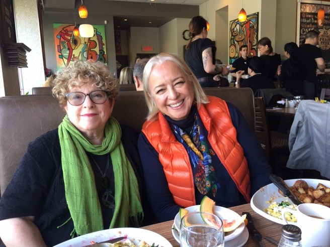 Ellie + Lucy again breakfast