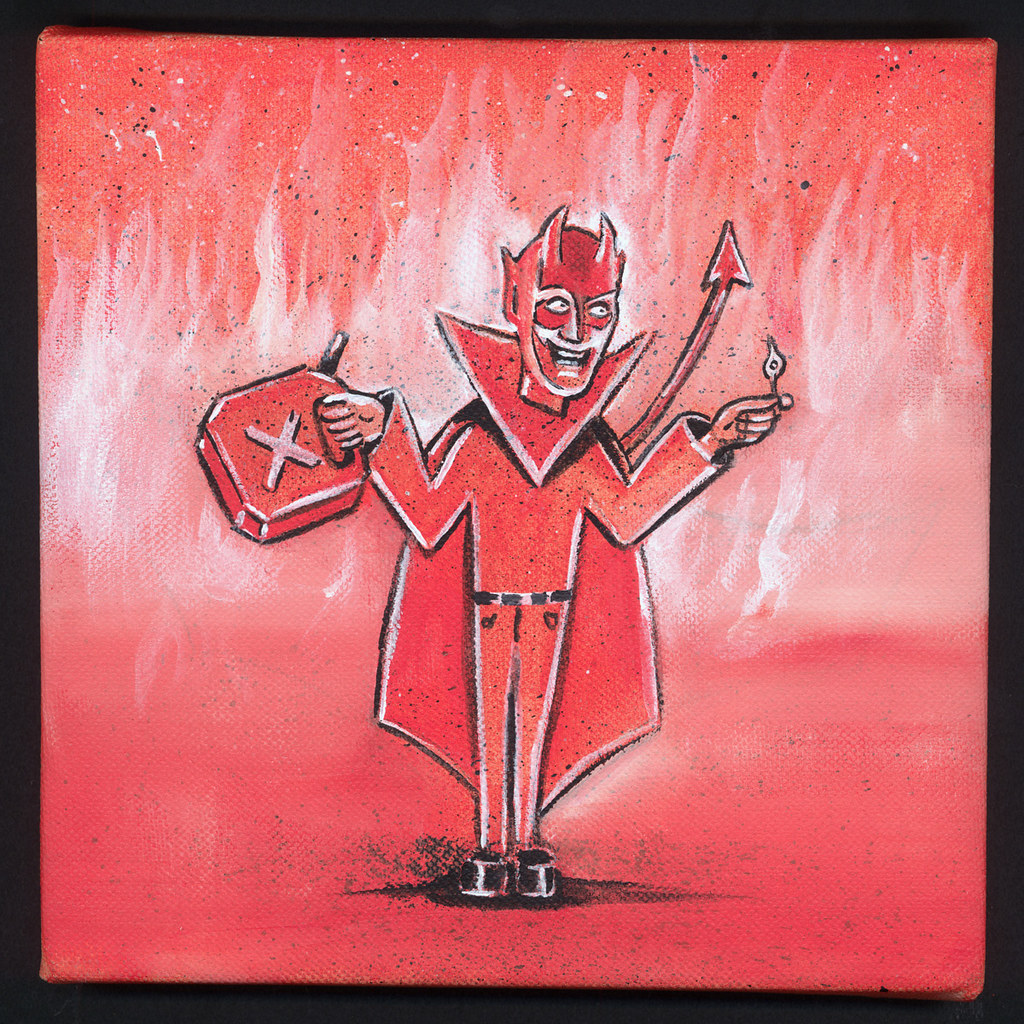 Devil cartoon