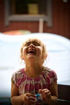 laughing girl